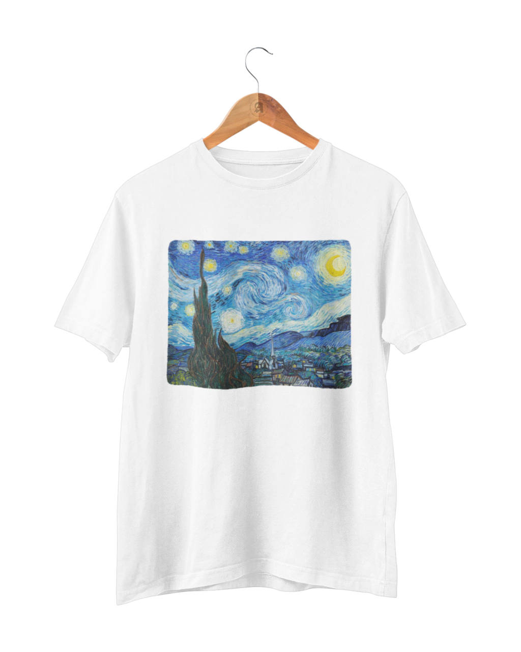Camiseta Van Gogh "A Noite Estrelada" (The Starry Night)