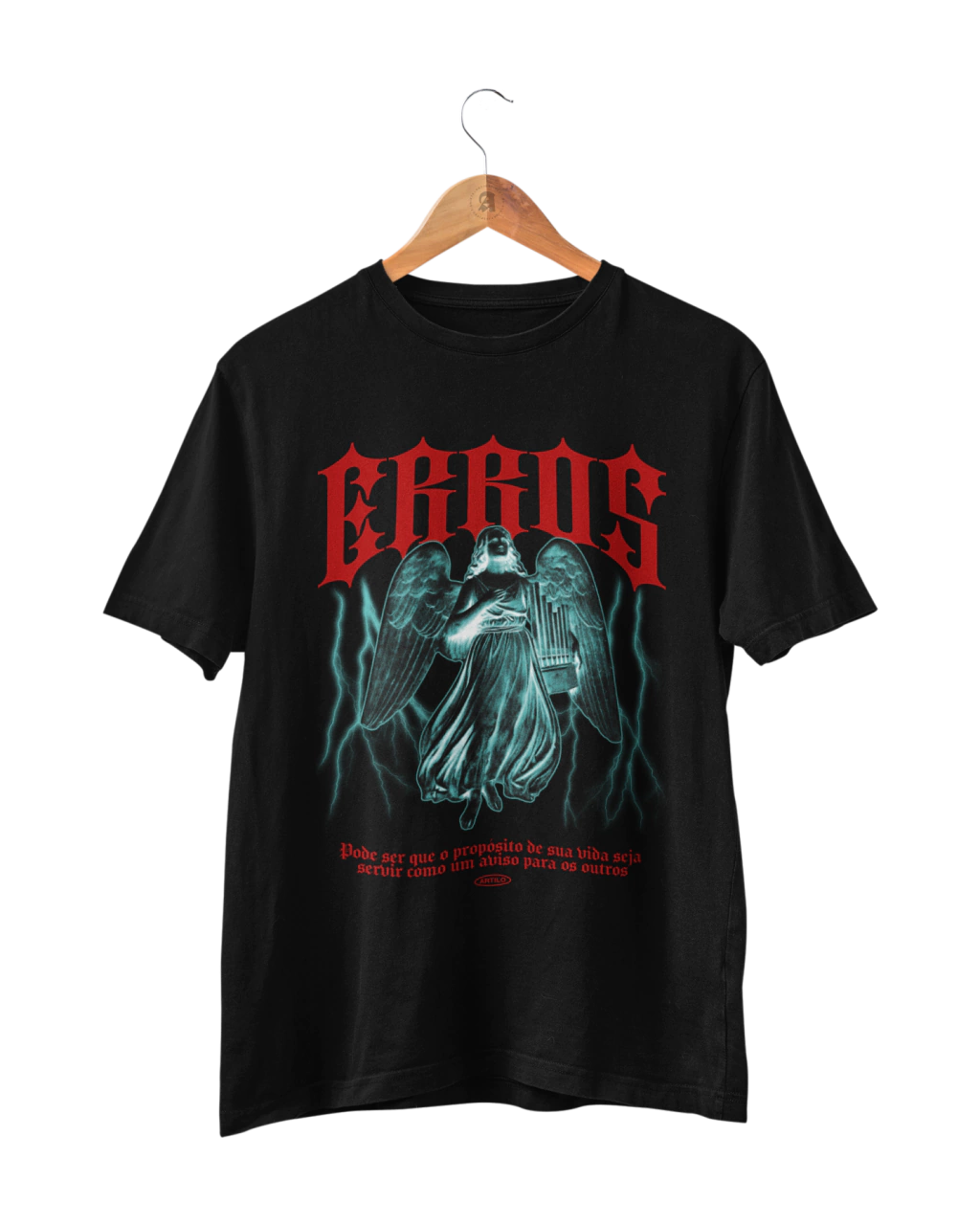 Camiseta "Erros" | Anjo Motivacional
