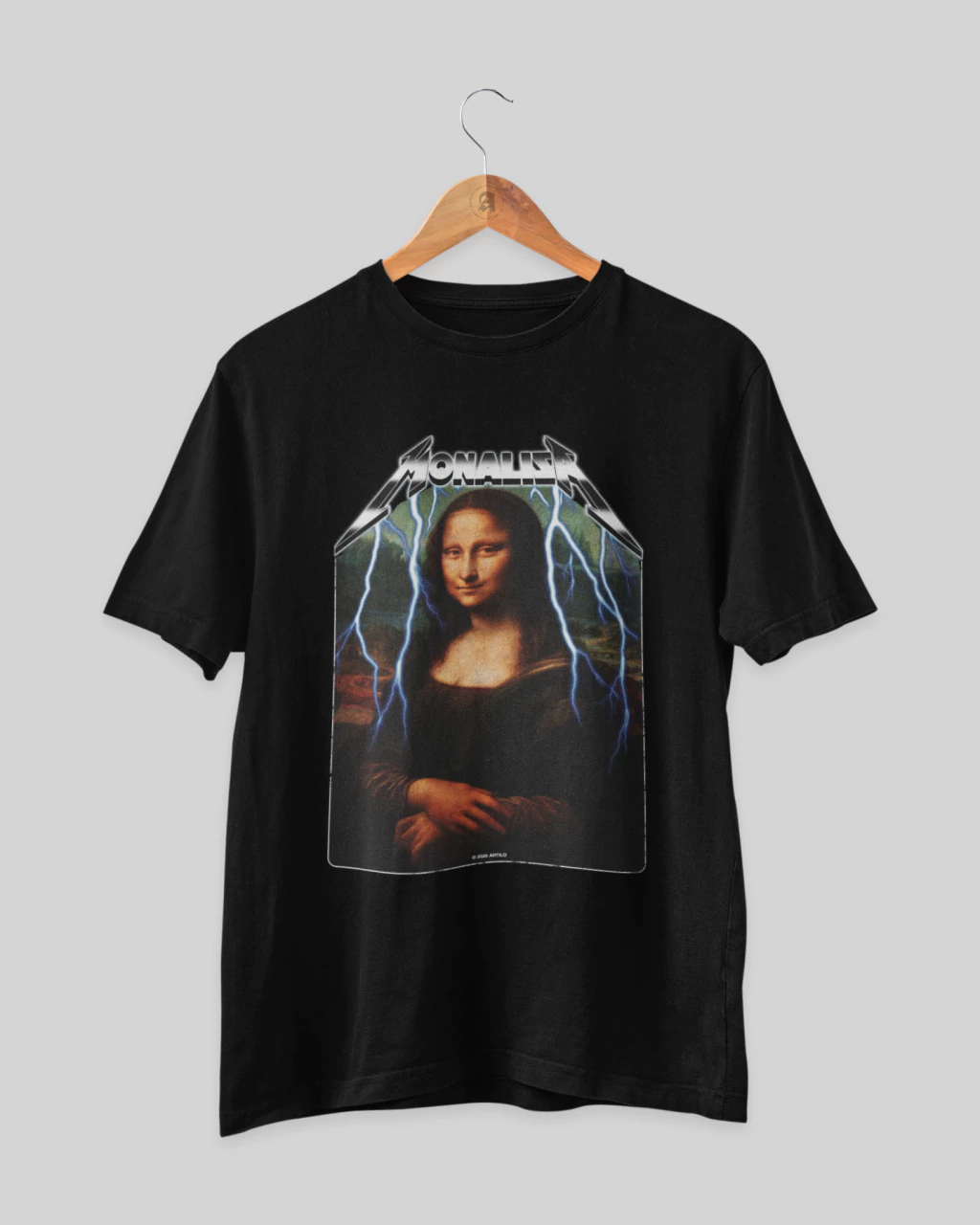 Camiseta Mona Lisa logo Metallica