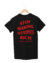 Camiseta "Stop making false prophets rich" Street Wear logo Costas 100% algodão Artilo