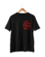 Camiseta "Stop making false prophets rich" Street Wear logo frente 100% algodão Artilo