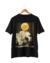Camiseta preta Black tshirt Bacchus Baloon Smiley 100% algodão Artilo
