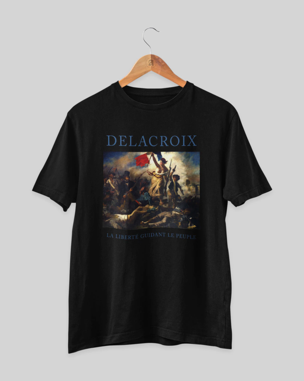 Camiseta A Liberdade guiando o Povo ( La Liberté guidant le peuple ) - Eugène Delacroix