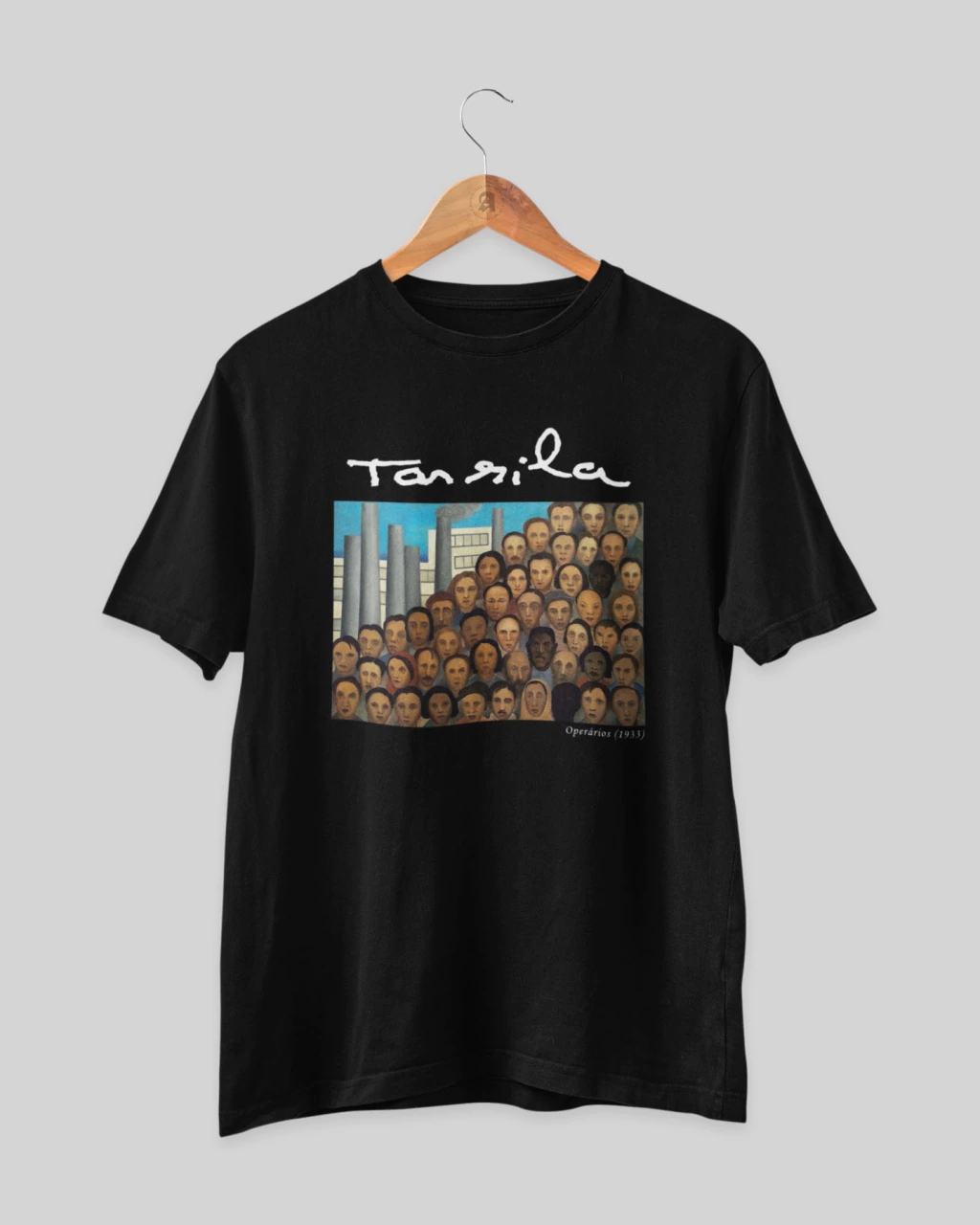 Camiseta "Operários" (1933) Tarsila do Amaral