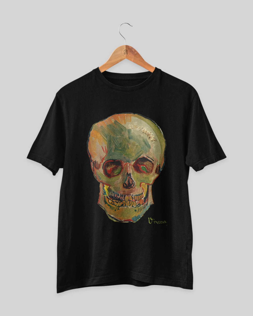 Camiseta "Van Gogh's Skull" (1887)