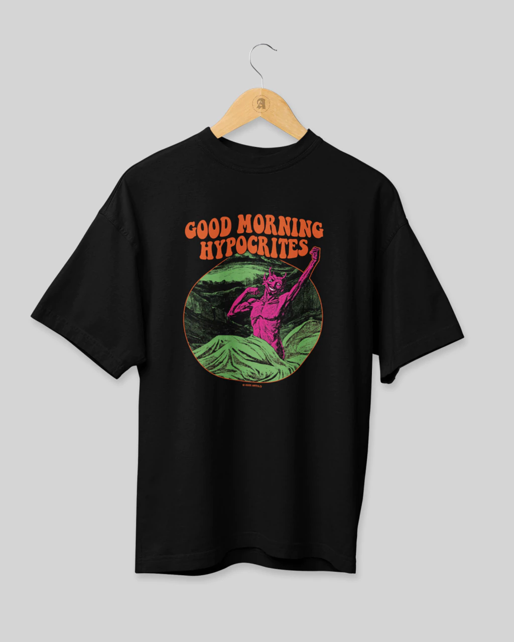 Oversized "Good Morning, Hypocrites"