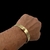 Imagem do BRACELETE 13mm NOSSA SENHORA BANHADO A OURO