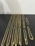 Imagem do KIT LOTE 5 CORDÕES 5 PULSEIRAS PIASTRINE 3MM 18K