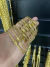 LOT 10 PULSEIRAS 5MM PIASTRINE - BANHADO A OURO