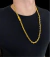CORDÃO CADEADO 8MM- BANHADO A OURO 18k - comprar online