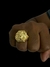 ANEL LEÃO COROA REI AJUSTÁVEL - BANHADO A OURO 18K - Elite imports 18k 