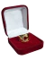 ANEL FEMININO LETRA INICIAL ESTILOSO - BANHADO A OURO 18K - Elite imports 18k 