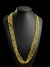 LOTE 5 CORDÕES + 5 PULSEIRAS Grumet 3x1 de 5MM 18k - comprar online