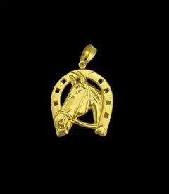 PINGENTE FERRADURA DE CAVALO M (BRUTO) 151 - SEM BANHO