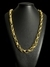 CORDÃO TRANÇADO 12MM - BANHADO A OURO 18K - loja online