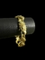 PULSEIRA FRISO S 16MM FECHO MÃO ORANDO - BANHADO A OURO 18K