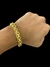 PULSEIRA CADEADO DUPLO 10MM - BANHADO A OURO 18K