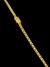 CORDÃO PIASTRINE 5MM + PINGENTE JESUS ME GUIA - BANHADO A OURO 18K - comprar online