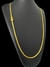 CORDÃO + PULSEIRA GRUMET LAMINADO 4MM - BANHADO A OURO 18k na internet