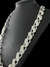 CORDÃO FRISO S 16MM BANHADO A PRATA 925 / 50 MILÉSIMOS - Elite imports 18k 