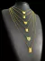 KIT LOTE 6 MODELOS DE ESCAPULÁRIOS CADEADO 1MM BANHADOS A OURO