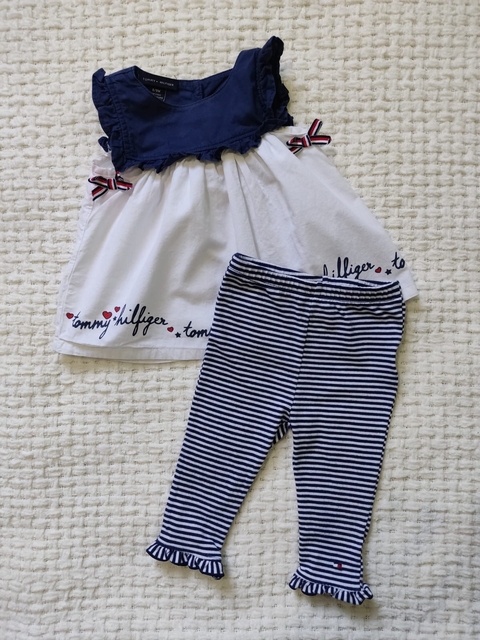 Conjuntos Tommy Hilfiger 6- 9M seminovo