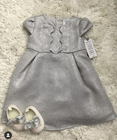 Carter's Vestido 12M NOVO (sapato não incluso)