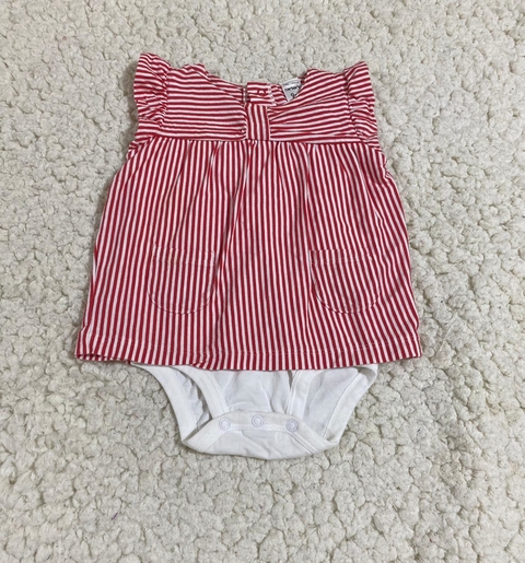 Carter's Vestido/Body 9M seminovo