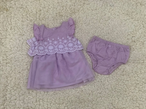 Cat&Jack Vestido 3-6M seminovo
