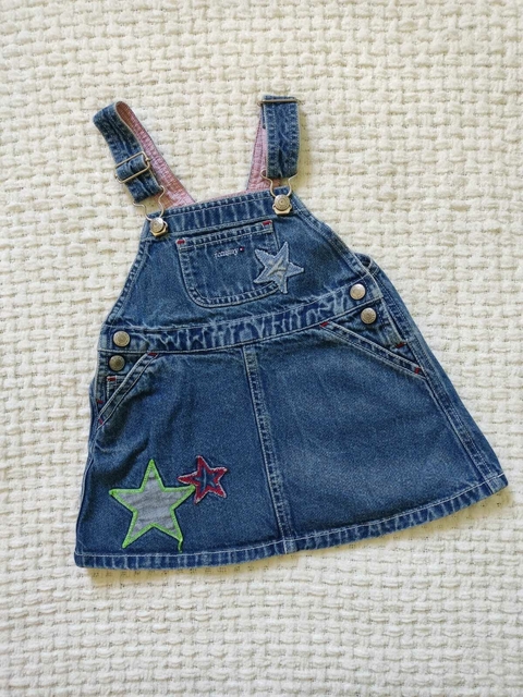 Designer-Jardineira Tommy Hilfiger 12-18M seminova