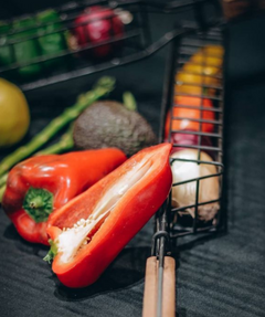 Imagen de Grillera Verduras mediana+ Provoletera de 19 cavidades