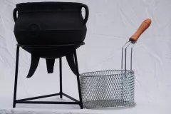 Olla 6 Litros + freidora + Base para fuego - comprar online