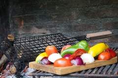 Grillero Queen de verduras y carnes XXL - comprar online