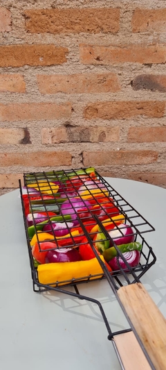 Grillera Verduras XXL + Provoletera de Hierro en internet