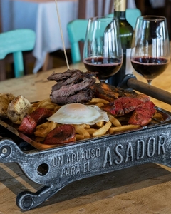 Brasero de Mesa "Un Aplauso para el Asador" - comprar online