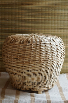 Puff de Mimbre - comprar online