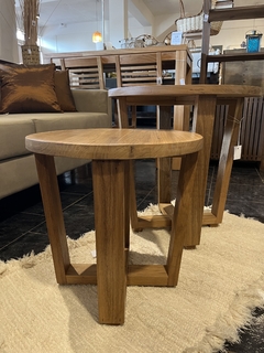 Mesa ratona nordica maciza chica - Nativa Interiores