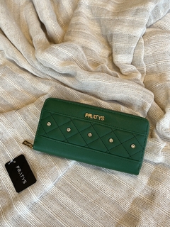 Billetera Pratys esmeralda - comprar online