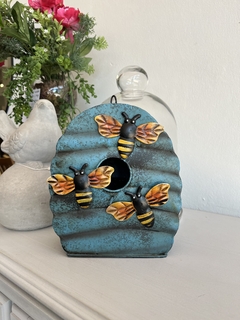 Casita pajaro metal - comprar online