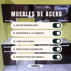 Muebles de cocina de Acero