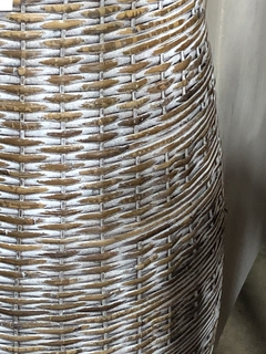 Jarron rattan 110cm en internet