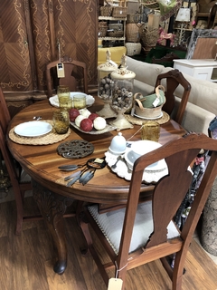 Juego de comedor Reina Ana