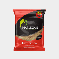 Pimienta blanca molida x 25 g - por 12 sobres