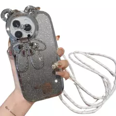 Imagen de Funda Lucky Bear Con Colgante (IPhone)