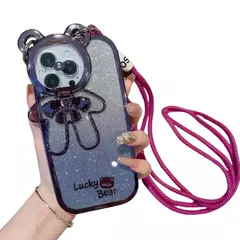 Funda Lucky Bear Con Colgante (IPhone) - Tienda Rhino