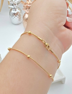 PULSERA COLA DE RATÓN Y BOLITA/AD en internet