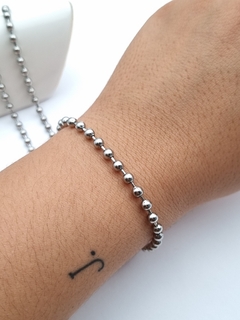 PULSERA BOLITAS N2 / AQ - comprar online