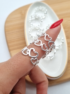 ANILLO CORAZÓN MESCLADOS / AB L2