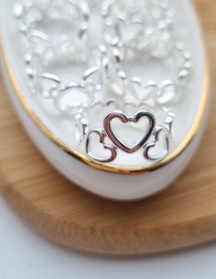 ANILLO CORAZÓN MESCLADOS / AB L2 - comprar online