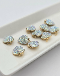 DIJE CORAZÓN STRASS TORNASOL / AD - comprar online